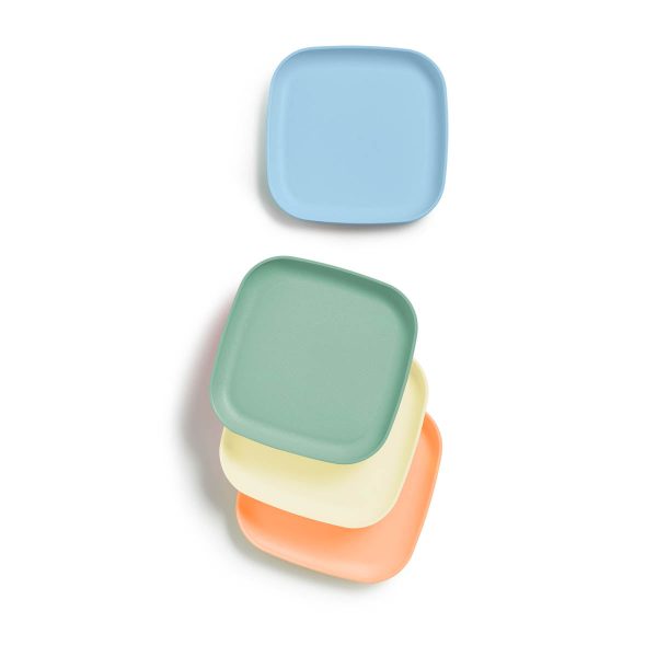 Tupper Ware Square Luncheon Plates