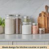 Pyrex Pyrex® 4-Piece Lightweight Glass Canister Set