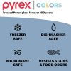 Pyrex Pyrex® Colors Sculpted Tinted 4-piece Mixing Bowl Set
